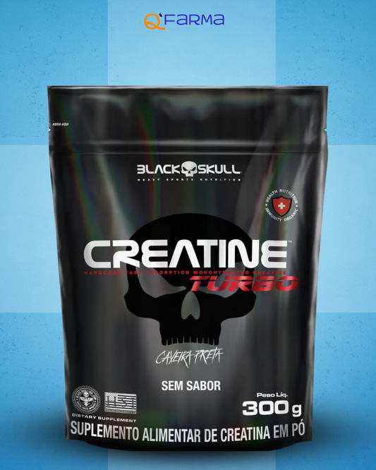 Black Skull Creatina Turbo Refil 300g