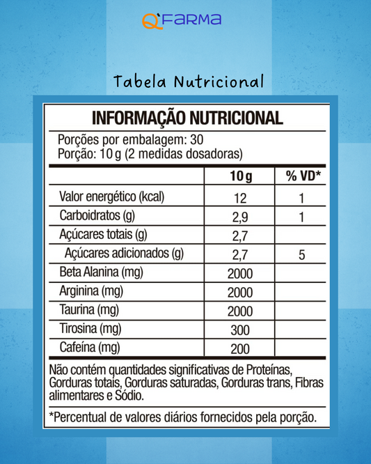 FTW Diabo Verde Pré Treino 300g