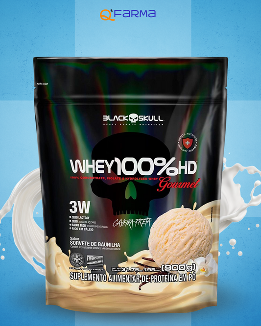 Black Skull Whey 100%HD Gourmet Refil 900g