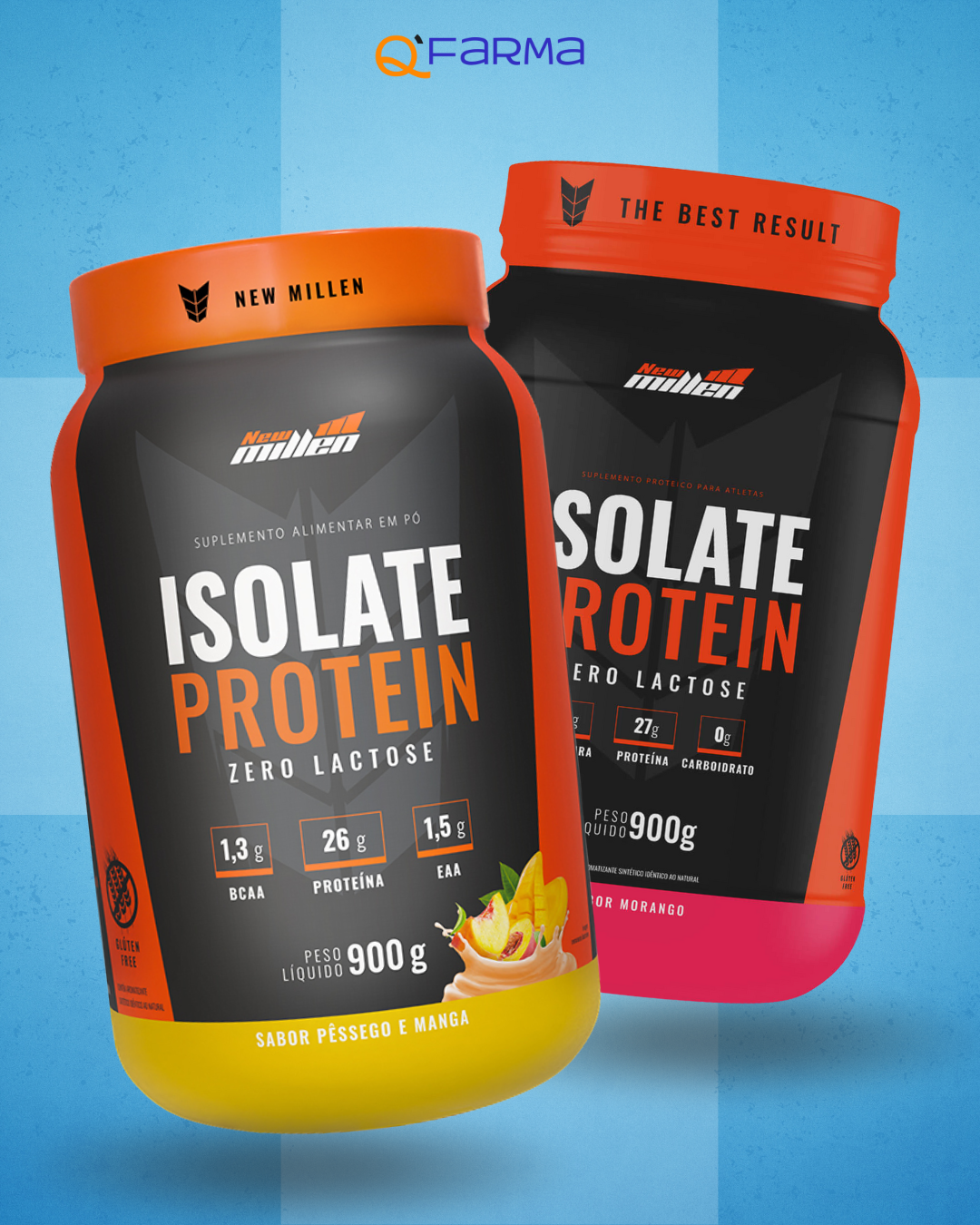 New Millen Isolate Protein 900g