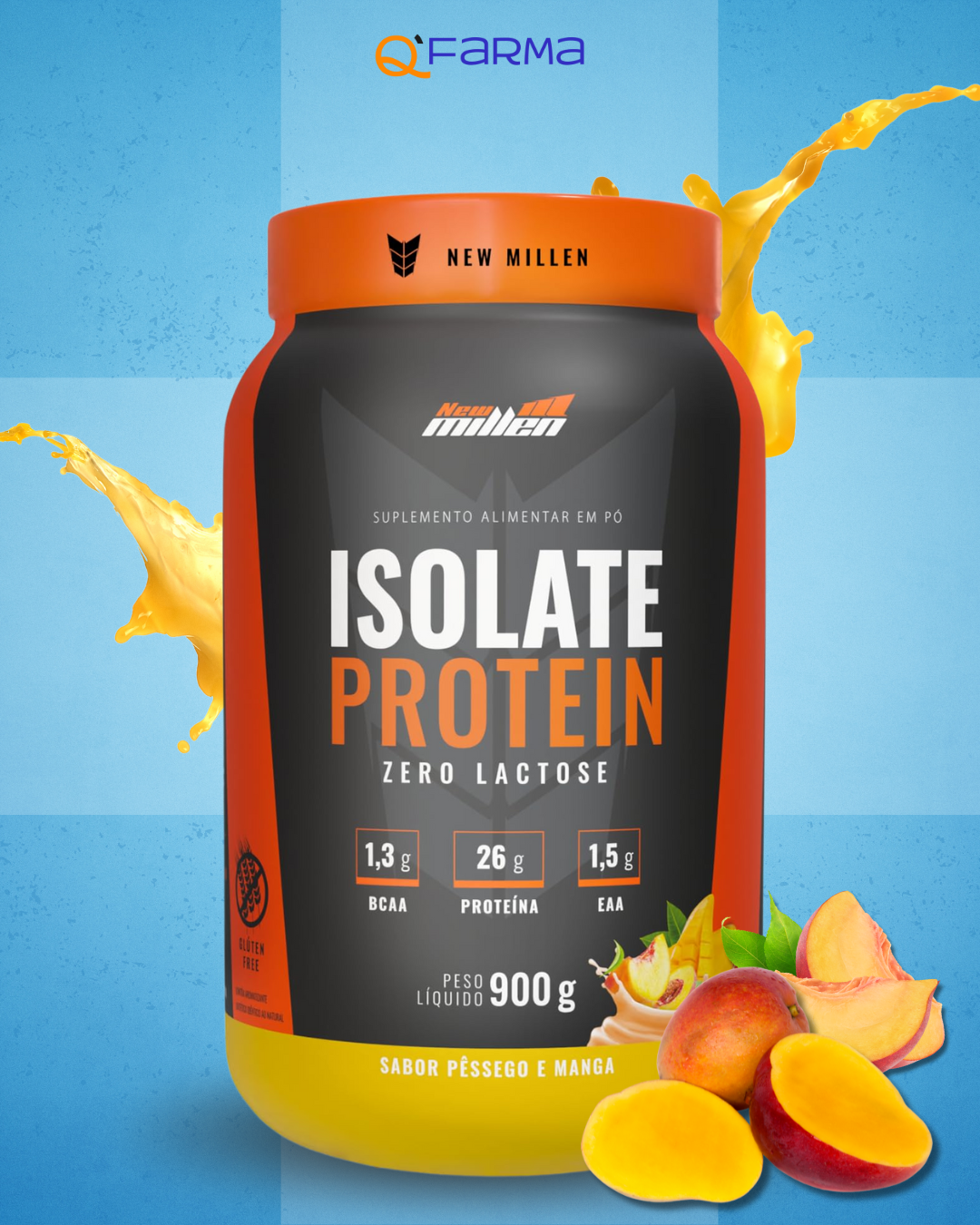 New Millen Isolate Protein 900g