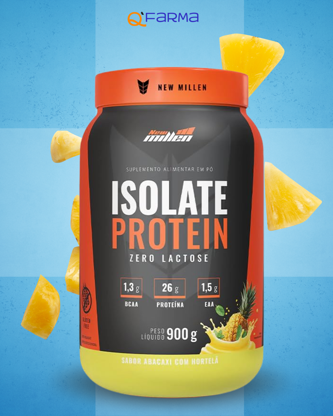 New Millen Isolate Protein 900g