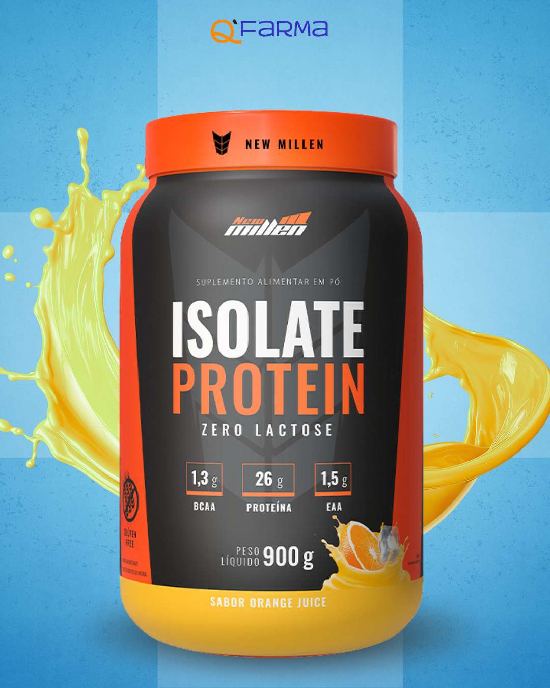 New Millen Isolate Protein 900g