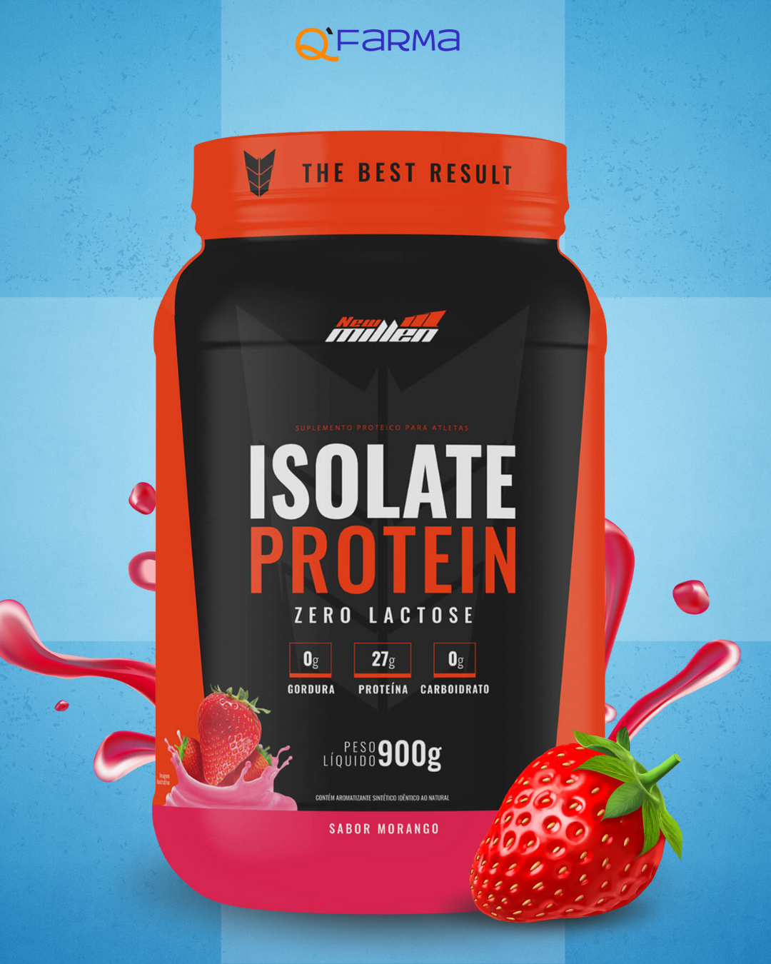 New Millen Isolate Protein 900g