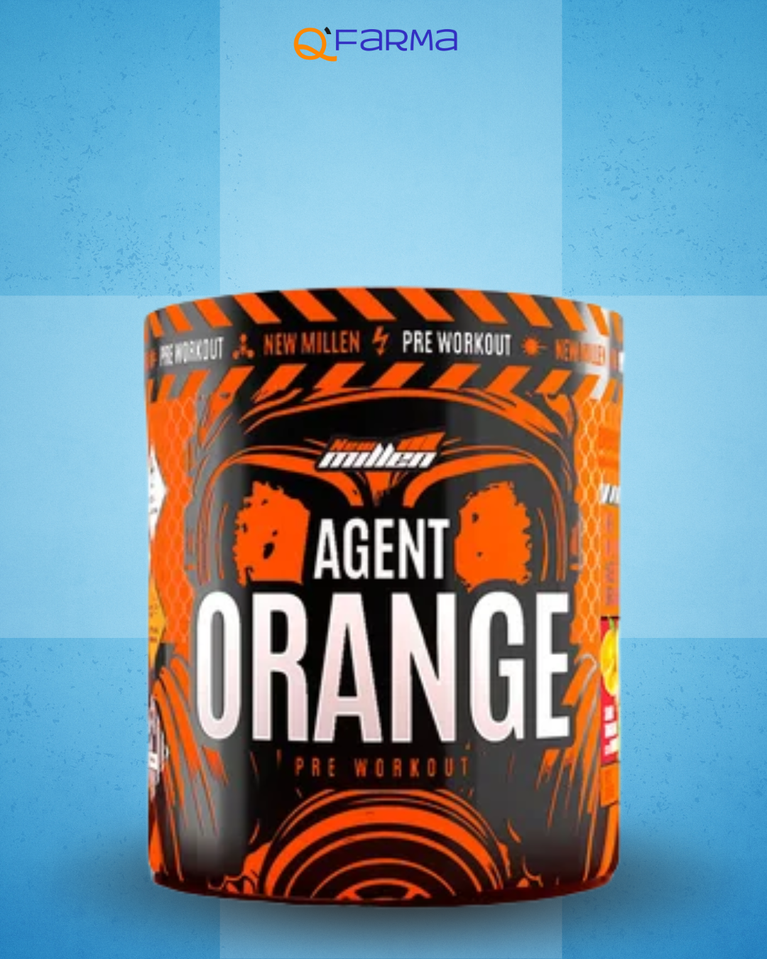 New Millen Agent Orange Pré Treino 250g