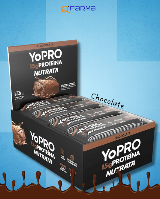 Nutrata YoPRO Barra de Proteína (CAIXA COM 12UNID.)