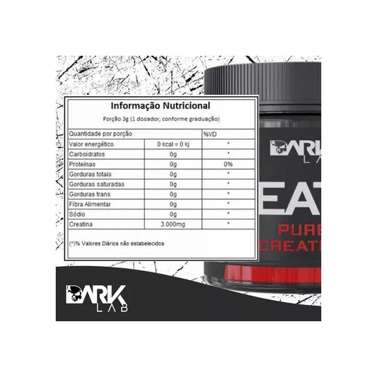 CREATINA 100% PURA DARK LAB 300G
