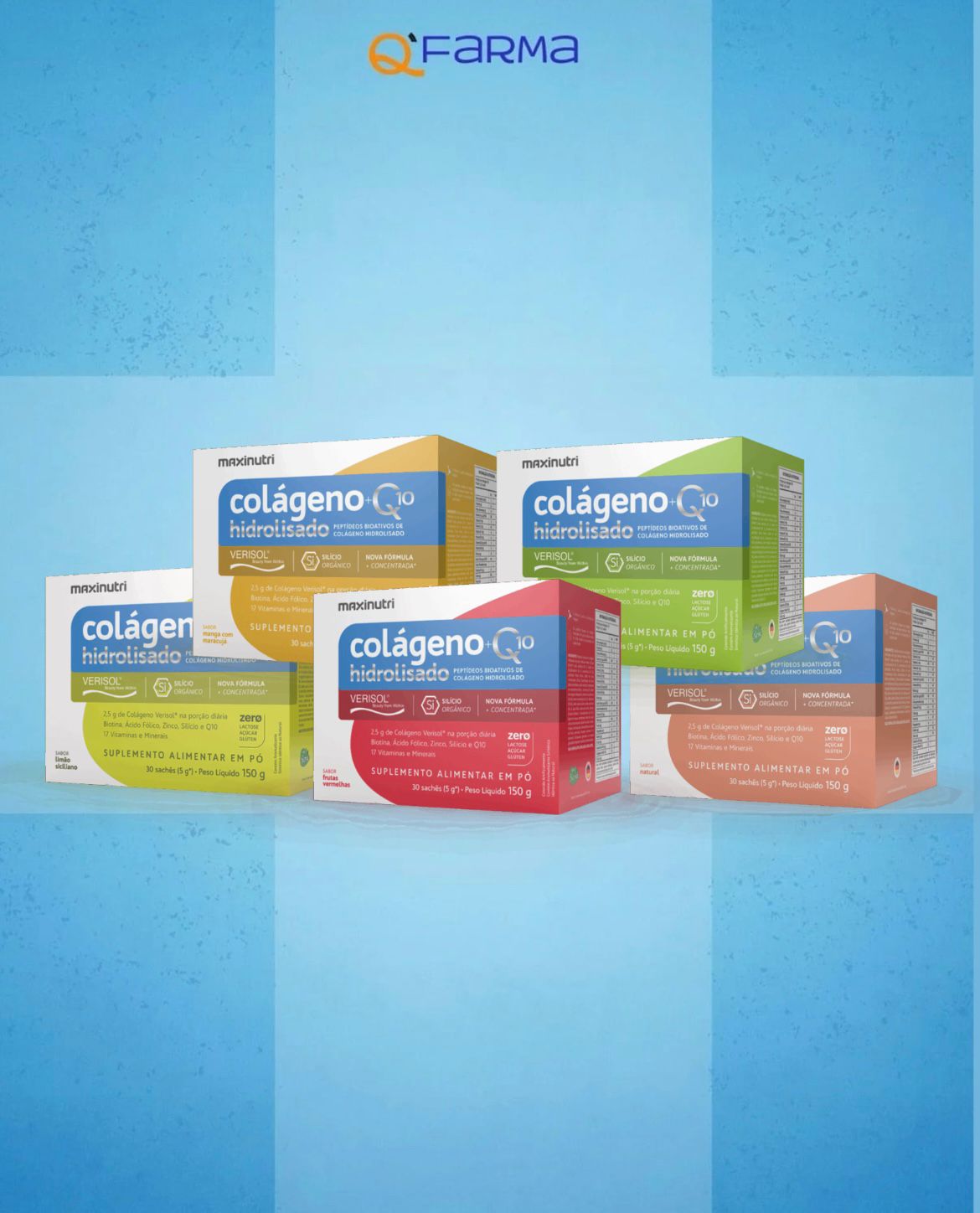 COLÁGENO HIDROLISADO Q10 VERISOL MAXINUTRI