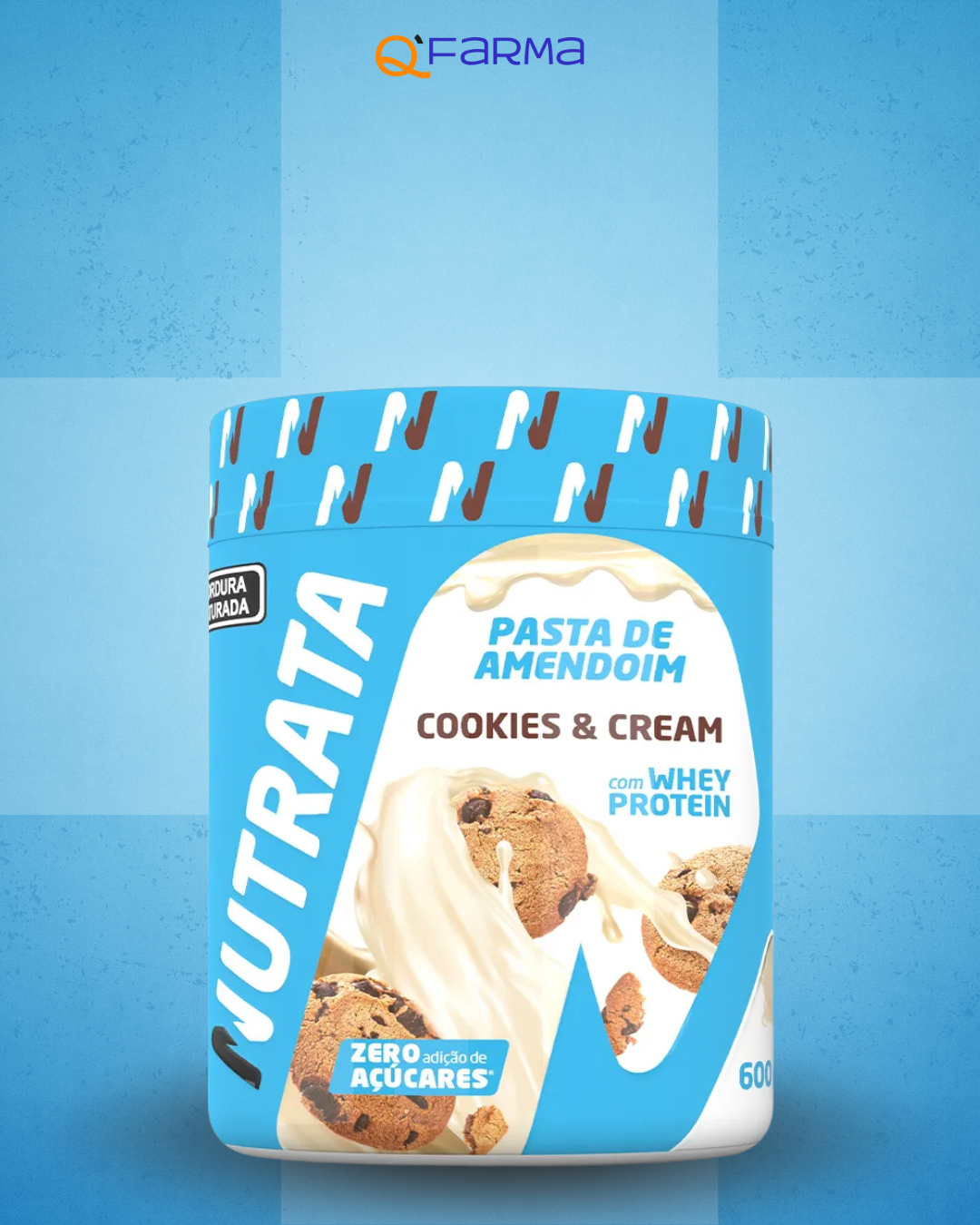 Pasta de Amendoim Nutrata 600g