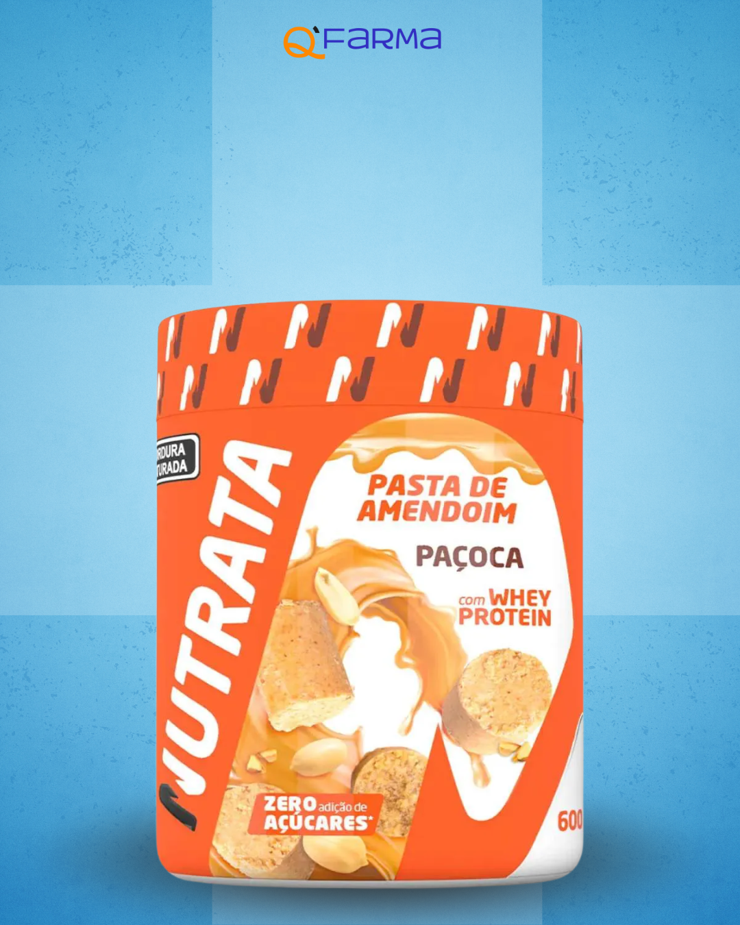 Pasta de Amendoim Nutrata 600g