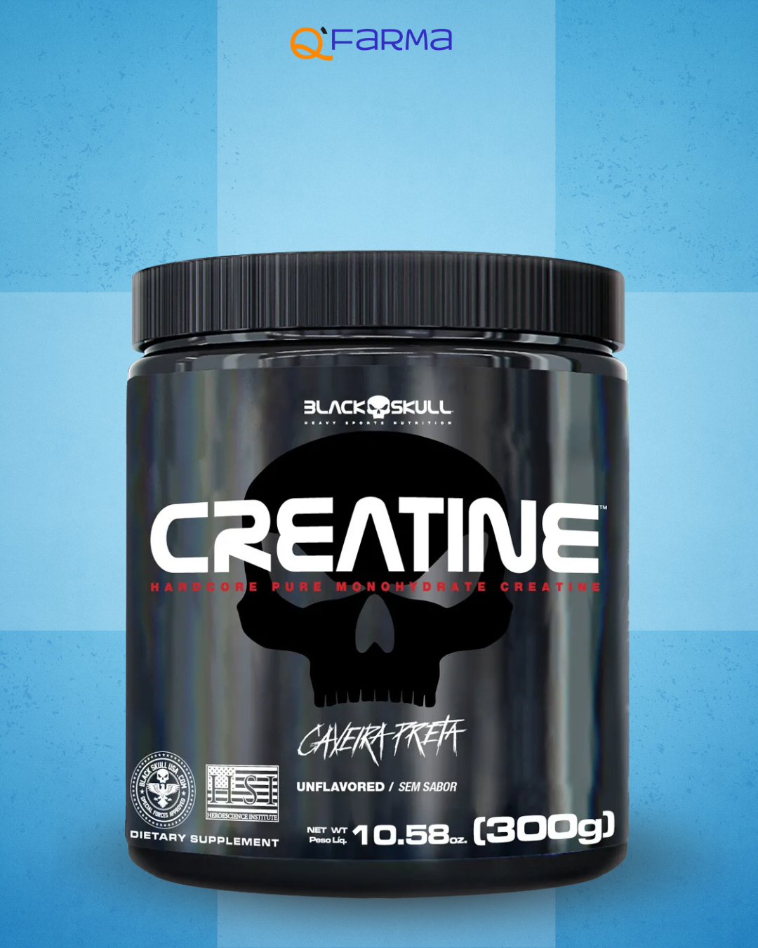 Black Skull Creatina 300g