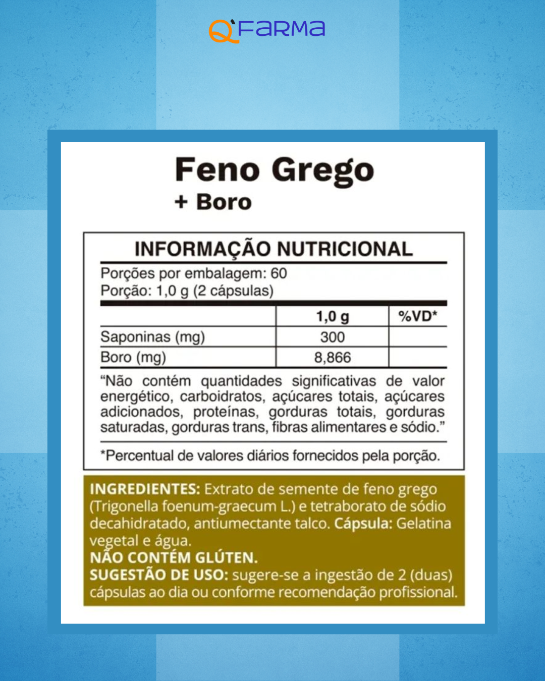 Ocean Drop Feno Grego+Boro