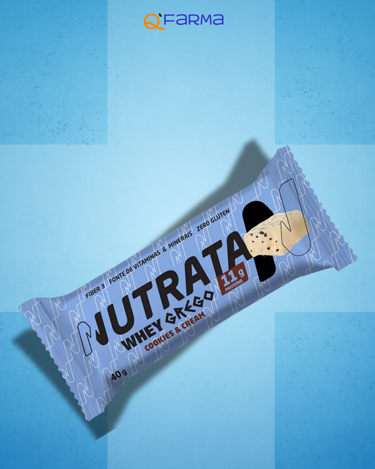 Nutrata Whey Grego Barra de Protreína 40g