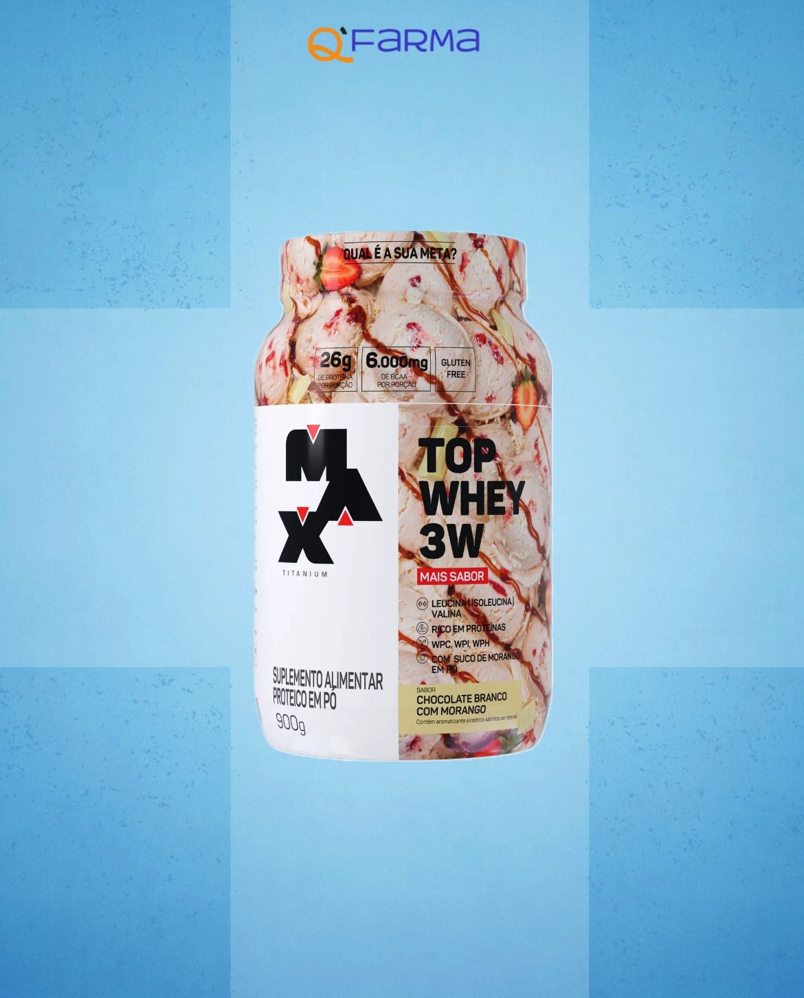 TOP WHEY 3W MAX TITANIUM