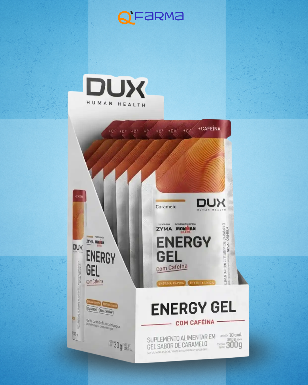 Dux Energy Gel com Cafeína 30g