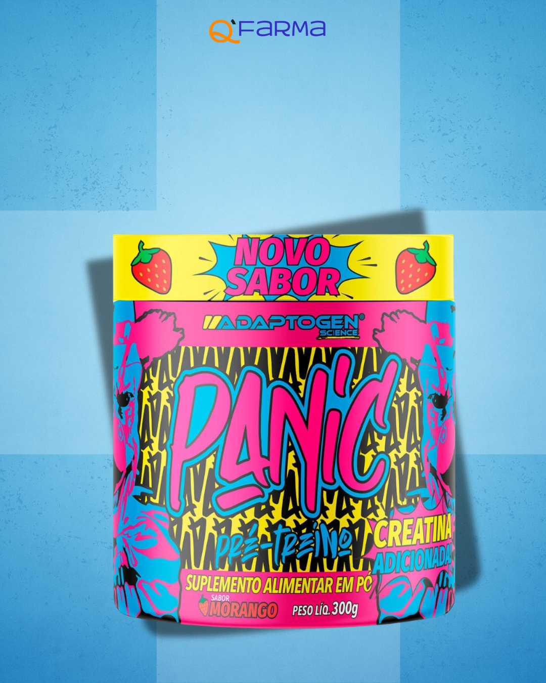 Adaptogen PANIC Pré Treino 300g