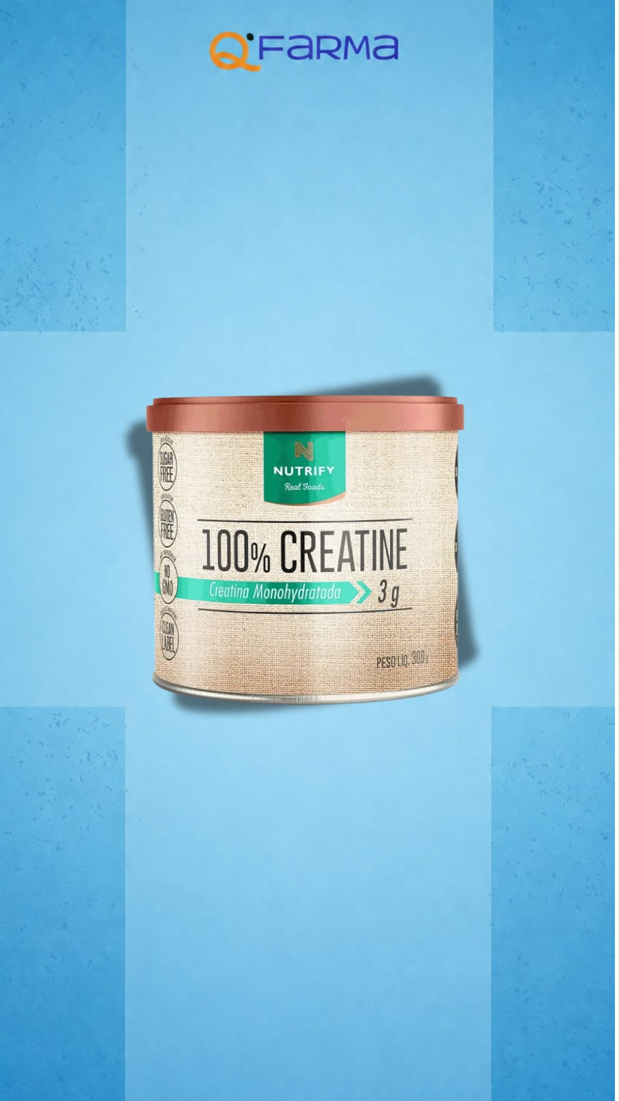 CREATINA NUTRIFY 300G