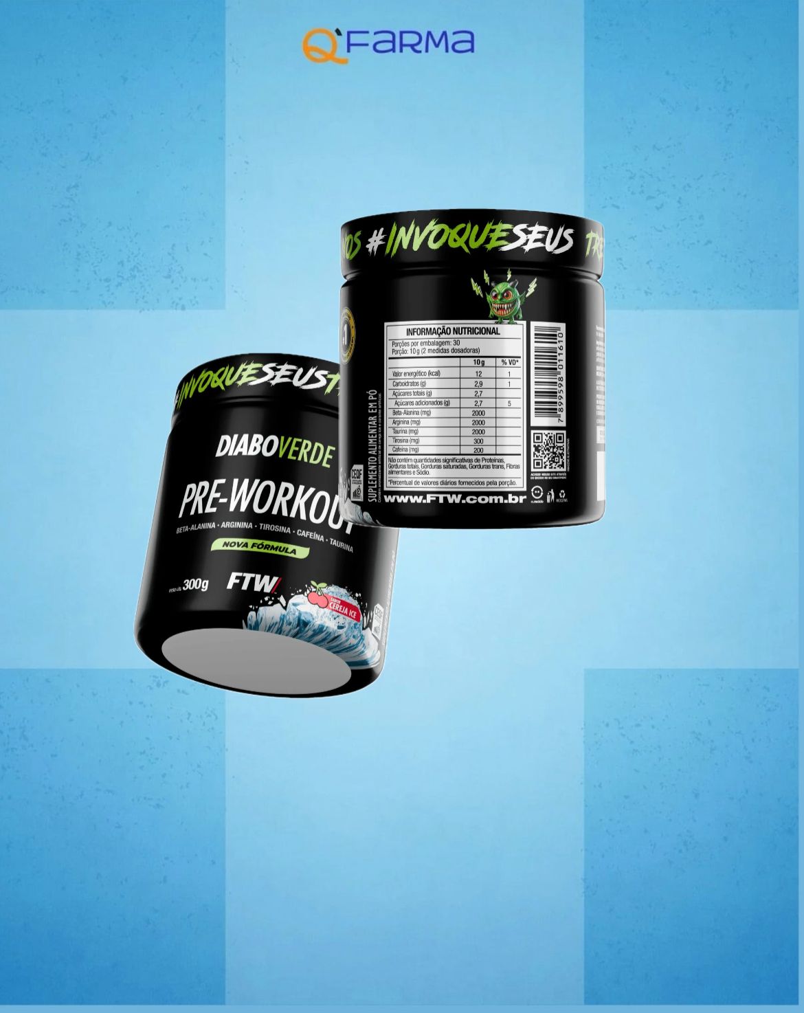 FTW Diabo Verde Pre-Workout 300g