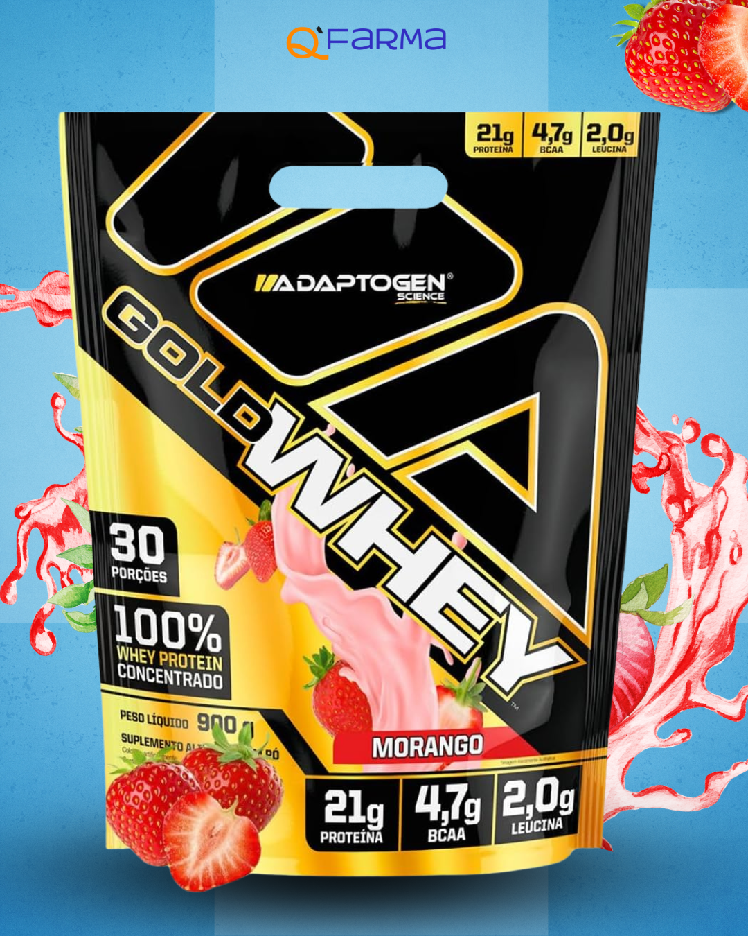 Adaptogen Gold Whey 900g