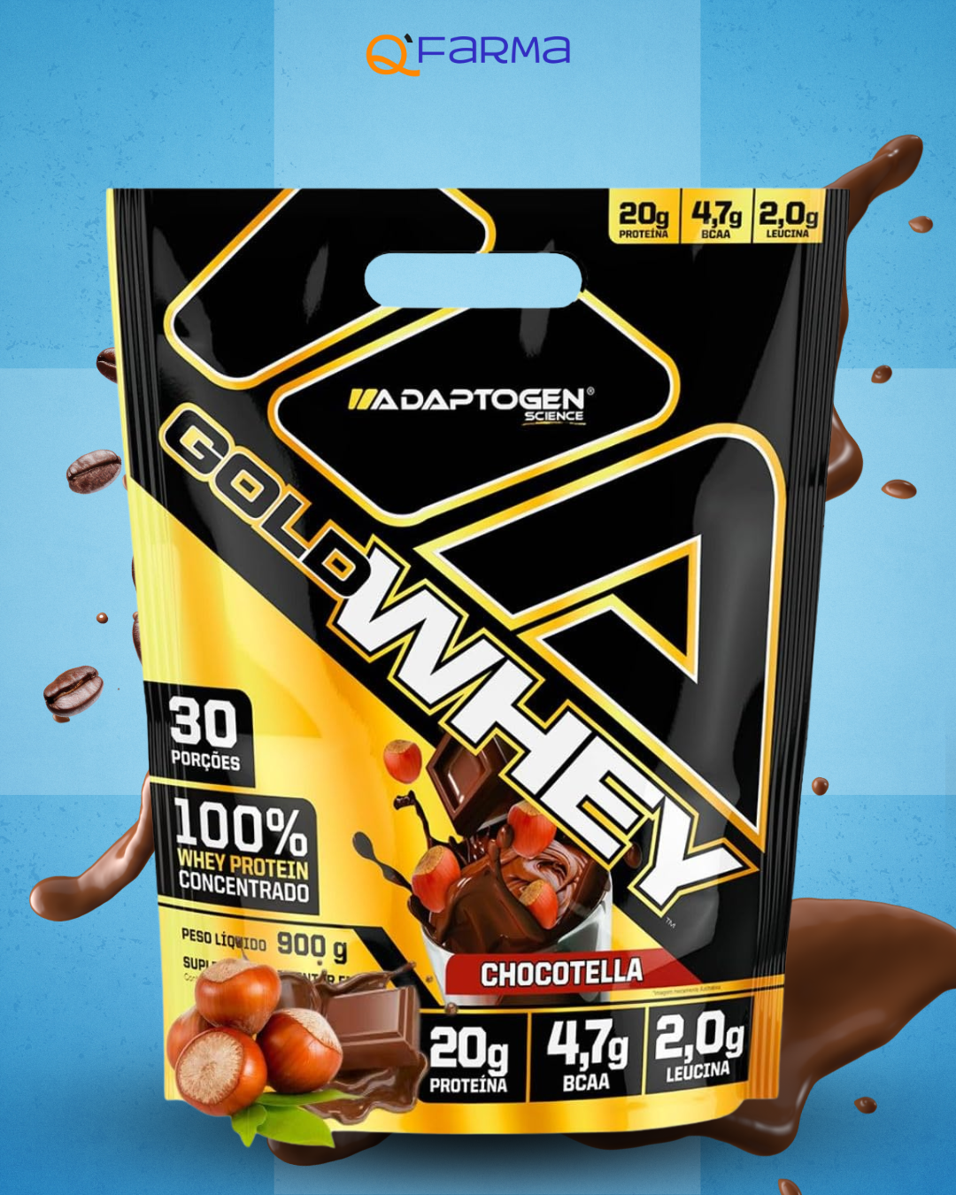 Adaptogen Gold Whey 900g