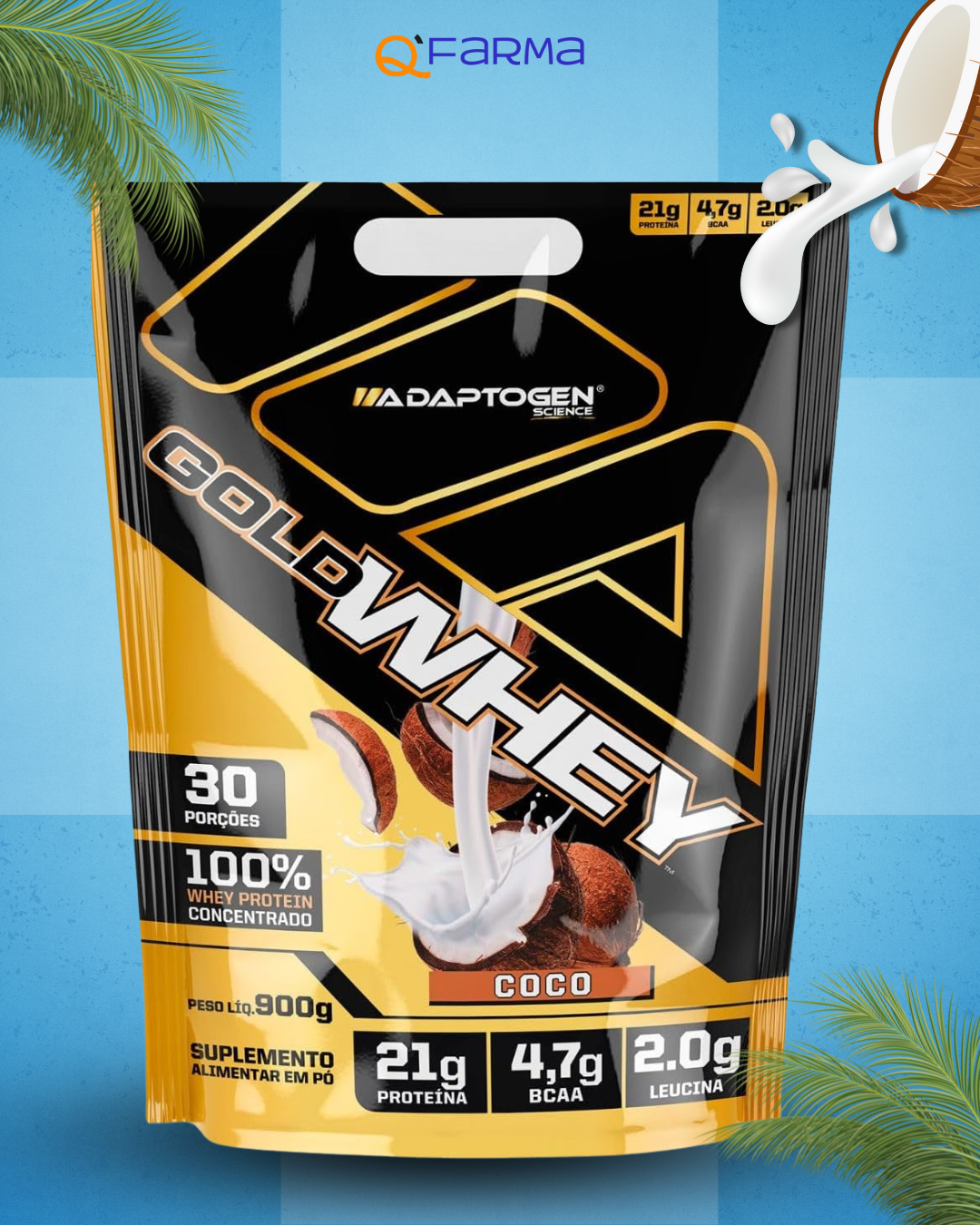 Adaptogen Gold Whey 900g