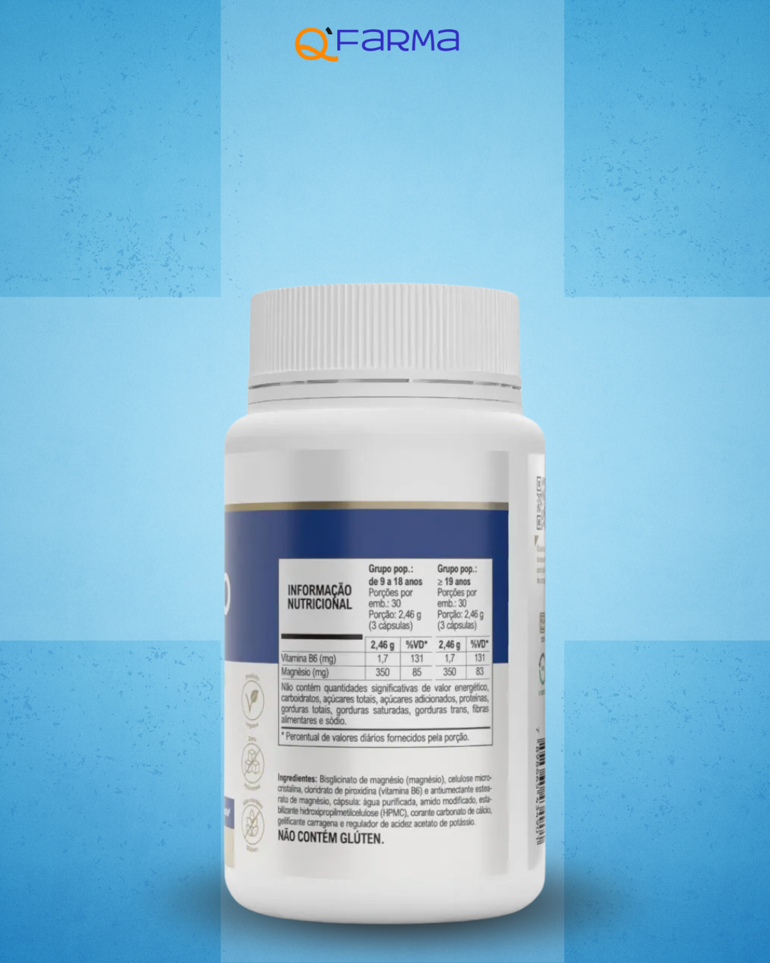 Vitafor MAGNÉSIO Plus (90cps)