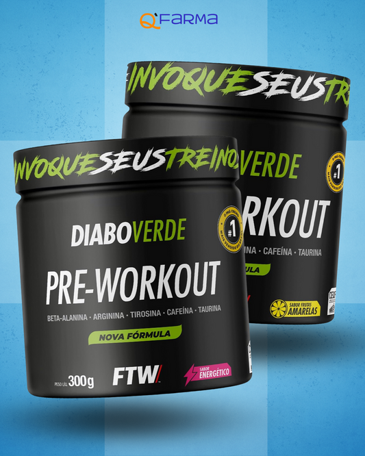 FTW Diabo Verde Pré Treino 300g