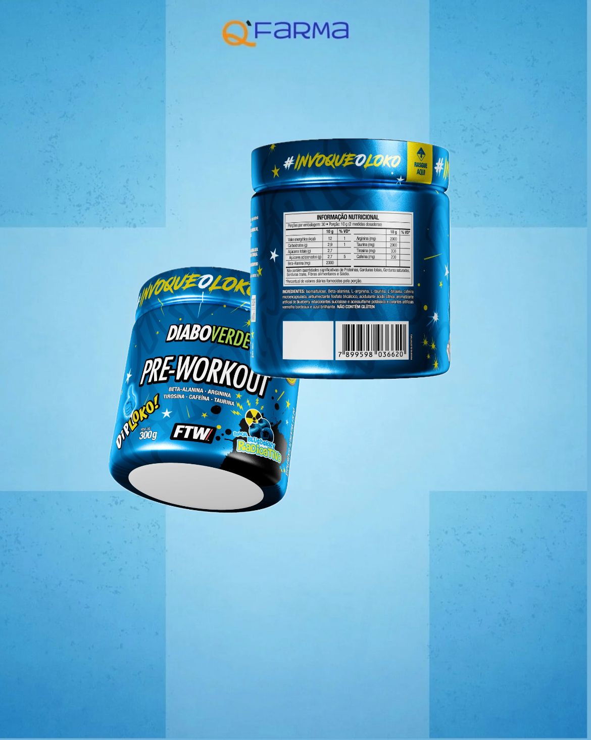FTW Diabo Verde Pre-Workout 300g