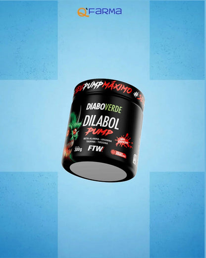 PRÉ TREINO DIABO VERDE DILABOL PUMP SEM CAFEÍNA