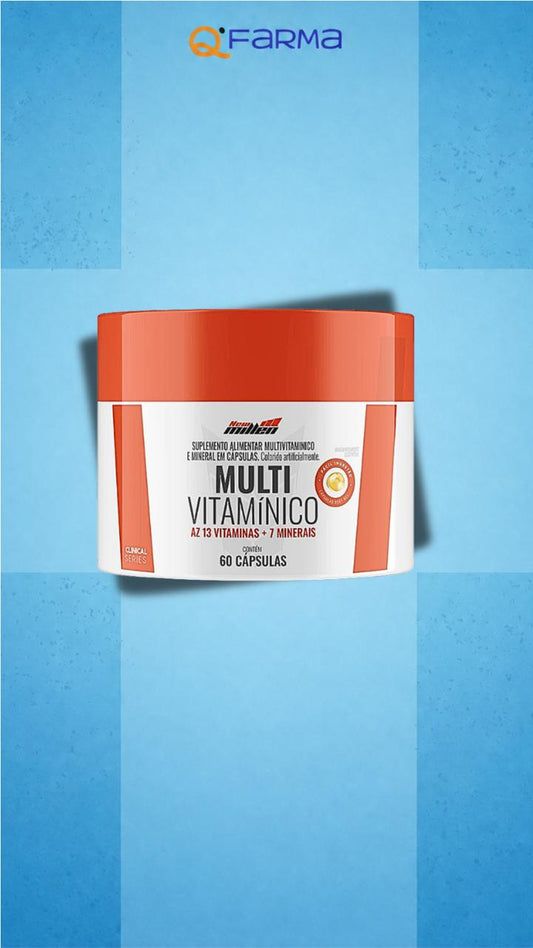 MULTIVITAMÍNICO NEW MILLEN 60 CÁPSULAS
