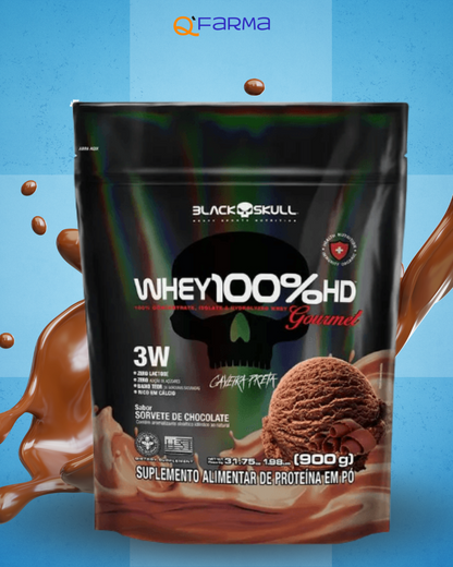 Black Skull Whey 100%HD Gourmet Refil 900g