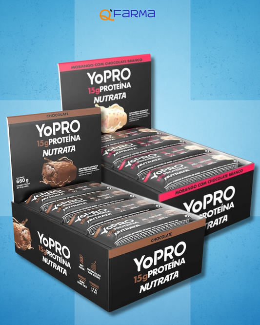 Nutrata YoPRO Barra de Proteína (CAIXA COM 12UNID.)