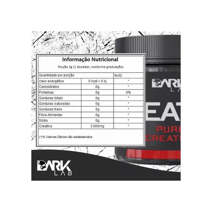 CREATINA 100% PURA DARK LAB 300G