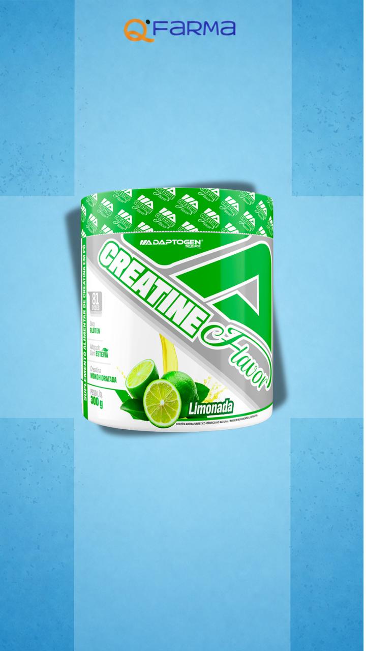 CREATINA SABORIZADA ADAPTOGEN 300G