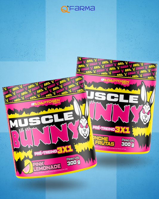 Adaptogen Muscle Bunny Pré Treino 300g