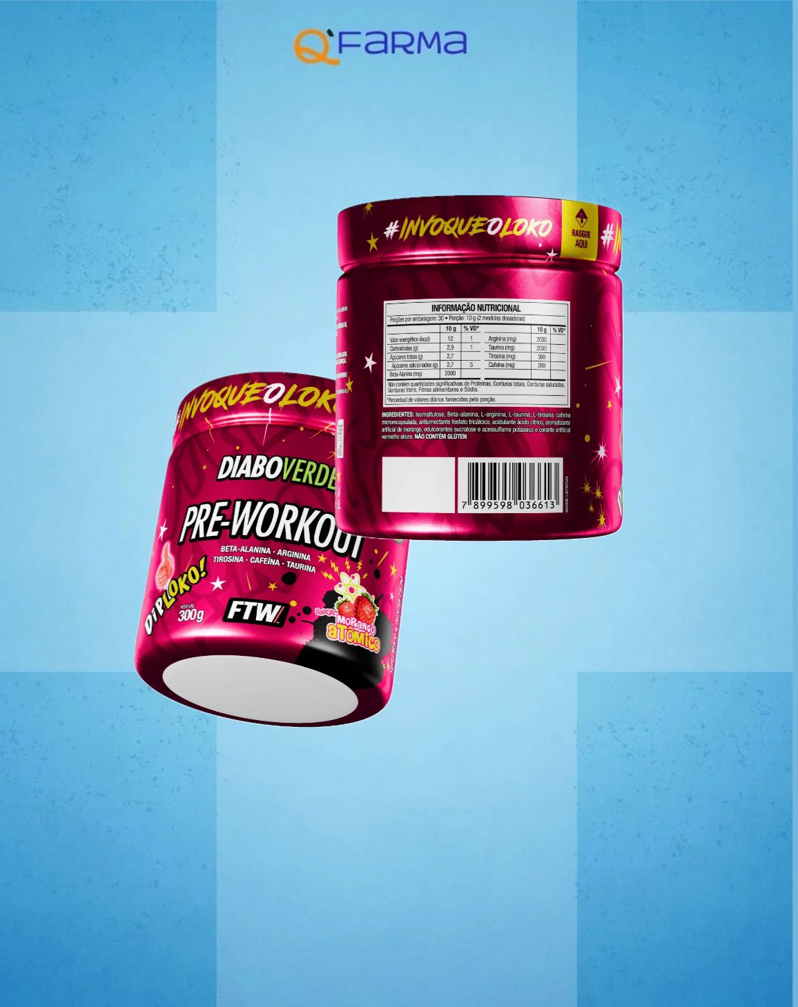 FTW Diabo Verde Pre-Workout 300g