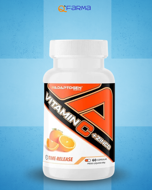 Adaptogen VitaminaC + Zinco (60cps)