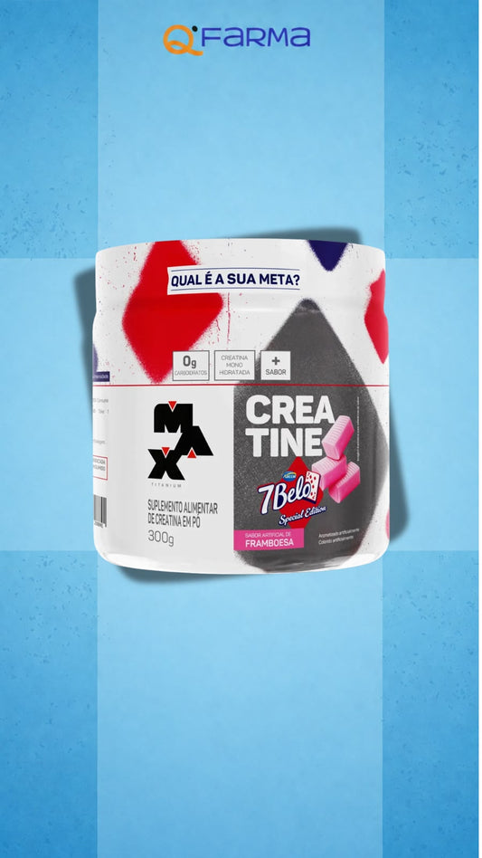 CREATINA 7 BELO 300G MAX TITANIUM