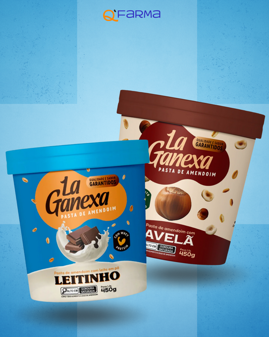 La Ganexa Pasta de Amendoim 450g