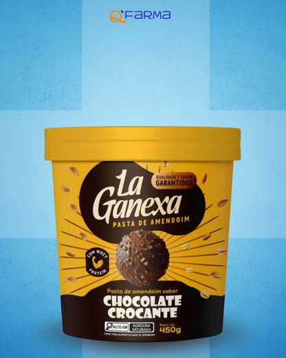 La Ganexa Pasta de Amendoim 450g