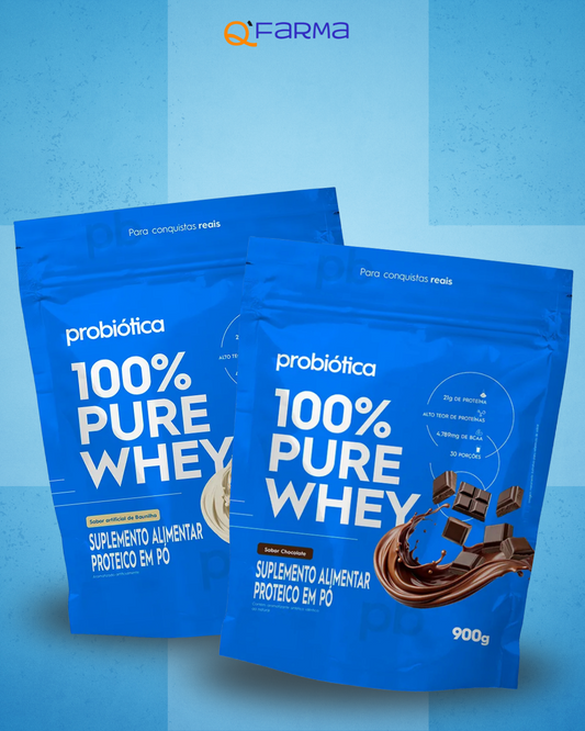 Probiótica 100% Pure Whey Refil 900g