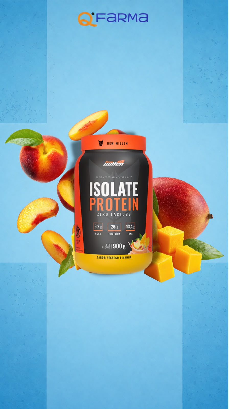 New Millen Isolate Protein 900g
