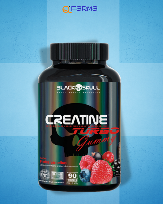 Black Skull Creatine Turbo Gummy (90 gomas)