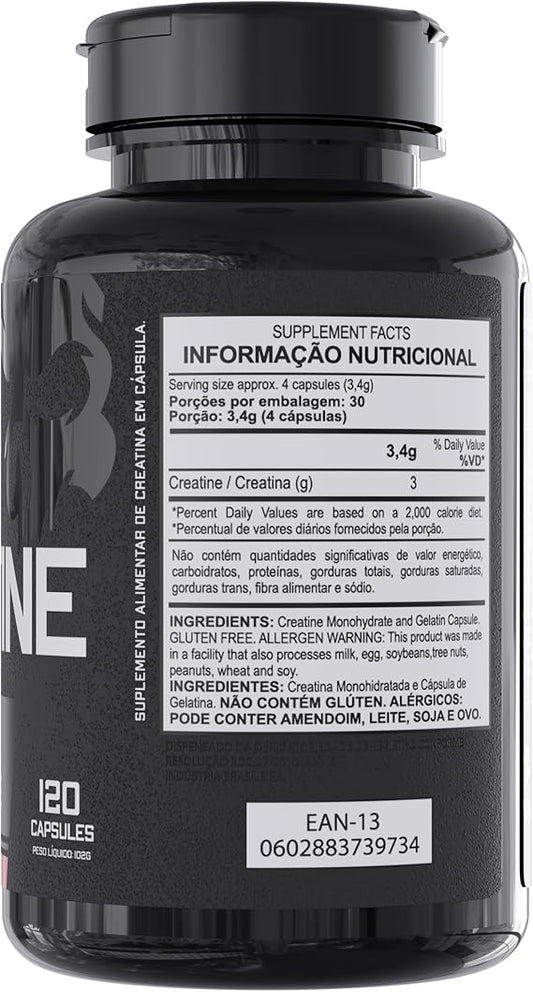 CREATINA EM CÁPSULAS DARK LAB 120CAPS