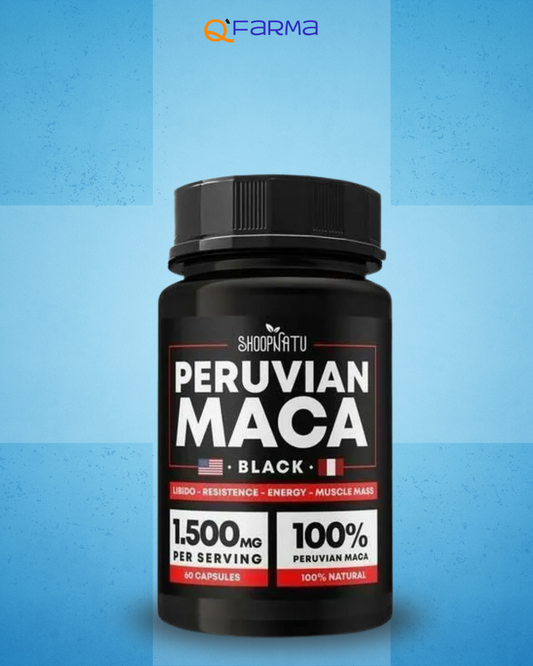 Shoopnatu Peruvian Maca Black (120cps)