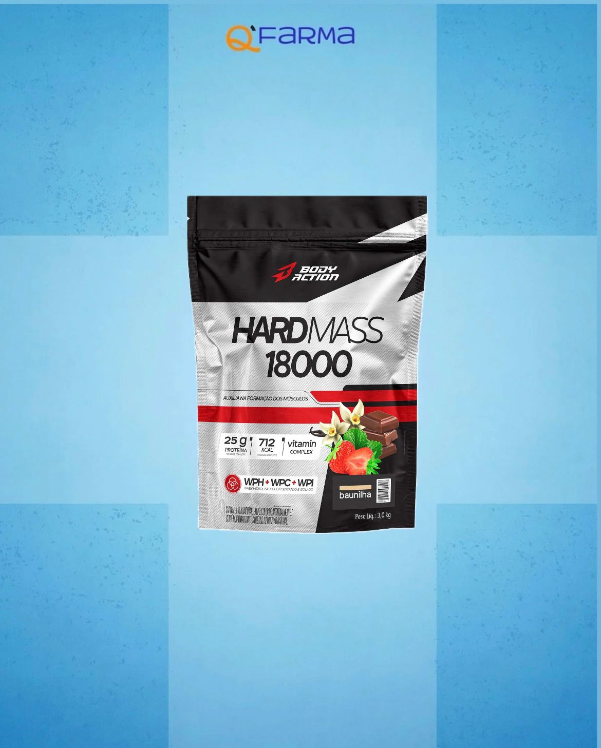 HARD MASS HIPERCALÓRICO 3KG