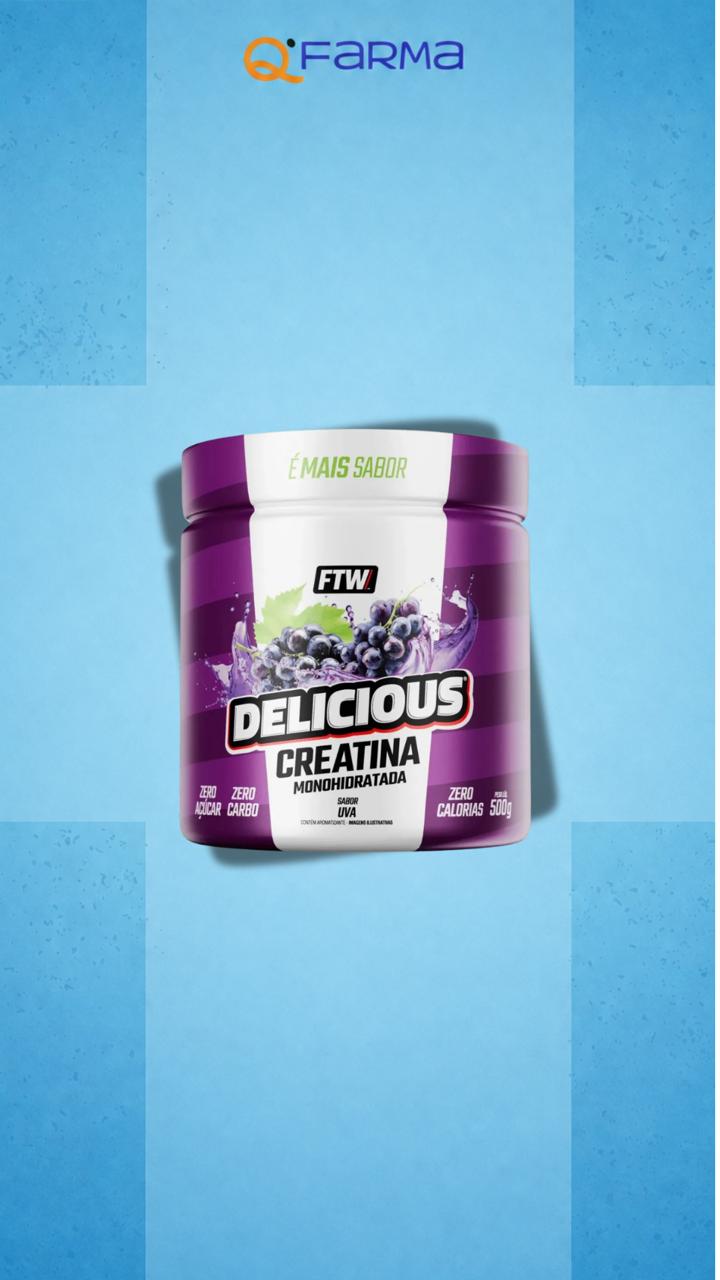 CREATINA SABORIZADA FTW 500G