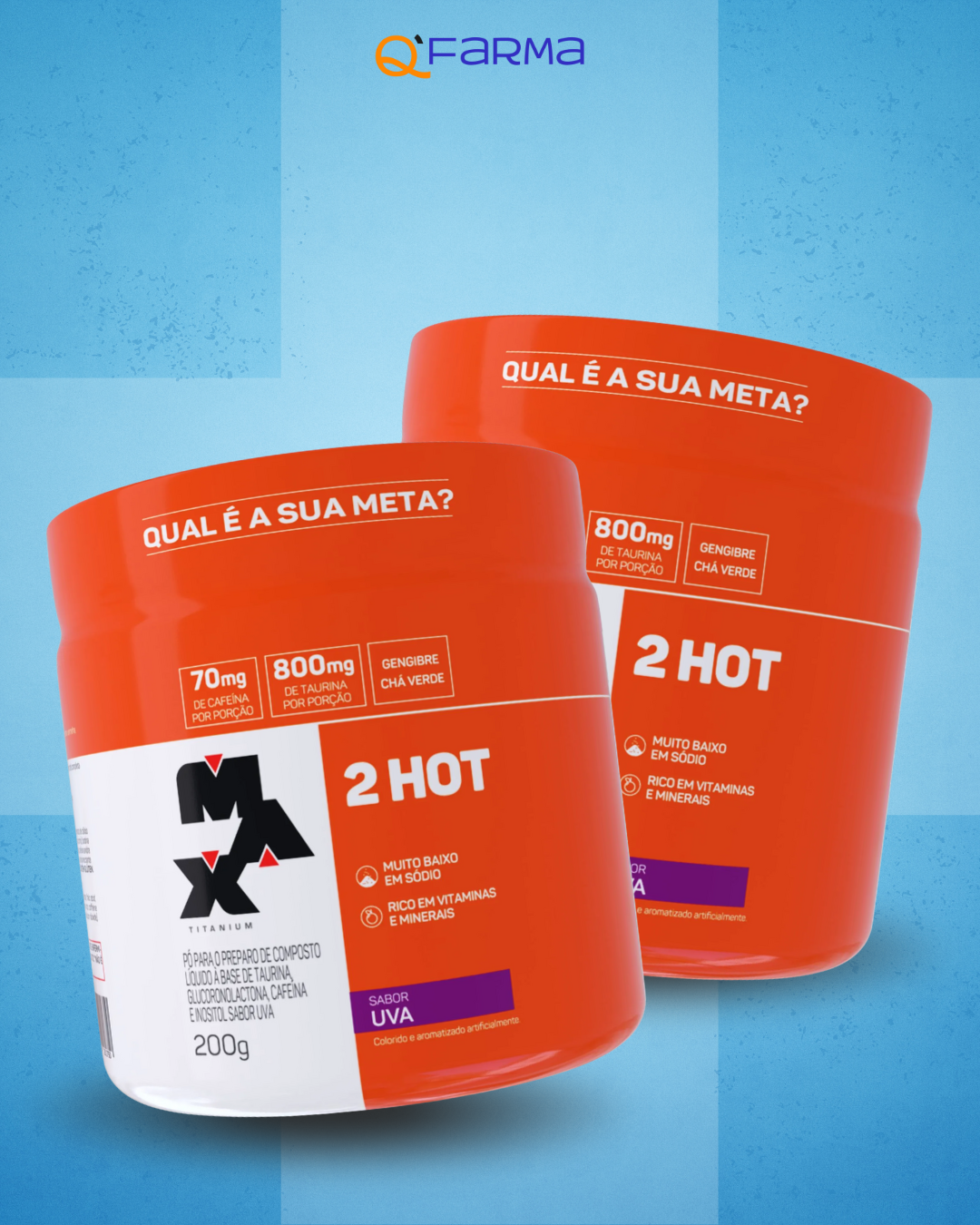 Max Titanium Termogênico 2HOT 200g