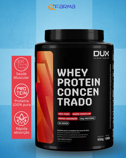 Dux Whey Protein Concentrado 900g
