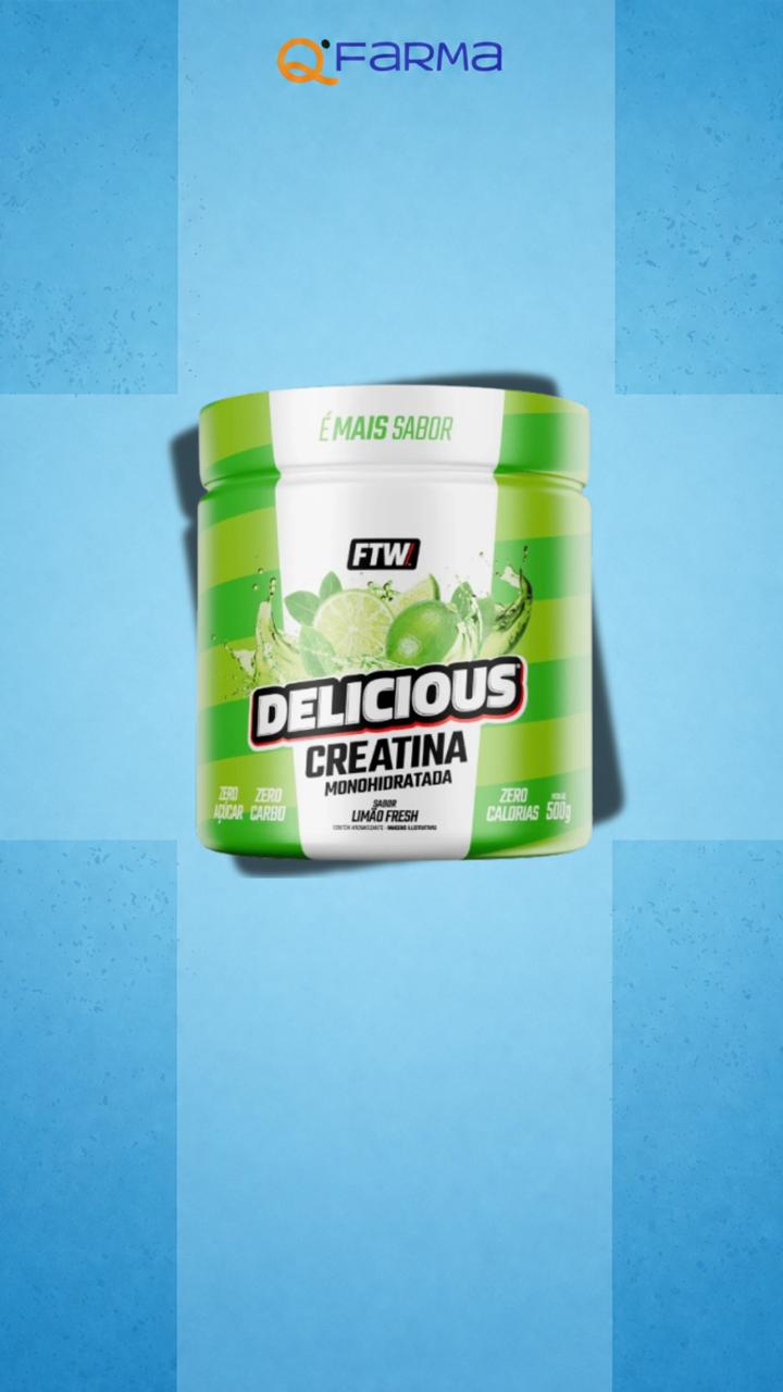 CREATINA SABORIZADA FTW 500G